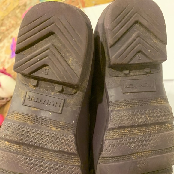 Maroon Hunter Boots Unisex boy size 4 girl 5 - Picture 7 of 7